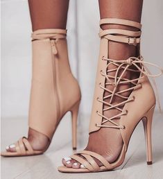 Luxury Ankle-high Heels With Stacked Heel, Luxury Knee-high Evening Heels, Luxury Chic High Heel Lace-up Sandals, Luxury High Heel Boots With Wrapped Heel, Luxury Sleek Ankle-high Heels, Luxury Ankle-high Heels With Wrapped Heel, Luxury Women's High Heel Lace-up Sandals, High Heels Classy, High Heel Dress