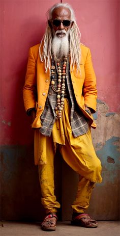 Advanced Style Boho, Bohemian Style Men, Eccentric Style, Mode Hippie, Dapper Dudes, Whimsical Fashion, Neutral Fashion