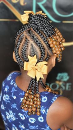 Girls Braided Hairstyles Kids, Braid Styles For Girls, Cute Hair Bows, Mama Hair, Daughter Hairstyles, Toddler Braided Hairstyles, Cute Toddler Hairstyles, Girly Hairstyles, Lil Girl Hairstyles