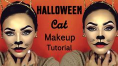 Halloween Cat Makeup Tutorial | Viva_Glam_Kay Viva Glam Kay, Fox Makeup, Under Eye Makeup, Halloween Makeup Tutorial