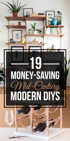 the top ten money saving mid century modern diys