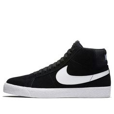 Nike Zoom Blazer Mid SB 'Black' 864349-002 (SNKR/Skate/Unisex/Mid Top) Nike Sb Blazer, Blazer Mid, Mid Top, Nike Blazer, Nike Zoom, Nike Sb, Skateboard, Blazer, Nike