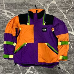 Vintage Color Block Limited Edition Jacket, (Used) Great Condition, No Liner Flaws, No Stains, Shoulder And Elbow Padding In Perfect Condition, Zipper Works Amazing, 90’s Production Jacket. Message Me With Any Questions. Purple Patchwork Outerwear For Streetwear, Purple Long Sleeve Outerwear For Outdoor Activities, Fitted Purple Outerwear For Streetwear, The North Face Purple Long Sleeve Outerwear, Purple Nylon Winter Outerwear, Functional Long Sleeve Purple Outerwear, Functional Purple Long Sleeve Outerwear, Purple Long Sleeve Functional Outerwear, The North Face Purple Outerwear For Fall