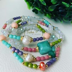 Lovely Jewellery, Jewelry Crafts, Beaded Bracelets, Necklaces