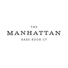 the manhattan rare book cover is black and white