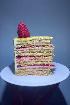 Pistachio Raspberry Cake Pistachio Raspberry Cheesecake, Raspberry And Pistachio Cake, Pistachio And Raspberry Cake, Pistachio Raspberry Cake, Easy Mini Cheesecake Recipe, Most Delicious Cake, Pistachio Cake Recipe, Pistachio Raspberry, Russian Honey Cake