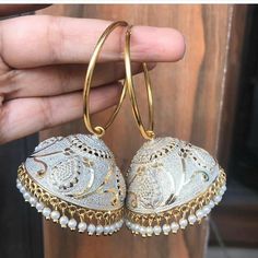 Aesthetics Jewelry, Trending Crafts, Indian Jewelry Earrings, Indian Bridal Jewelry Sets, Antique Jewellery Designs, Fancy Jewellery Designs, Jewelry Set Design, Instagram Jewelry, Indian Jewellery Design Earrings