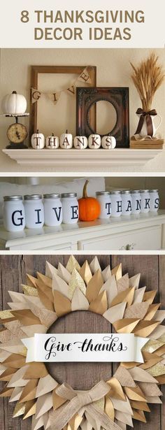 thanksgiving decorating ideas that are easy to make and great for the home or office