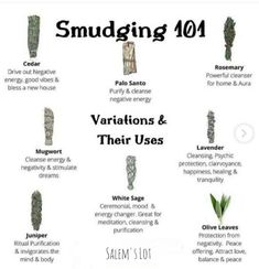 Smudge Sticks Meaning, Incense Scent Meaning, Incense Herbs, Smudging Prayer, Crystal Healing Chart, Magickal Herbs, Sage Smudging, Healing Magic