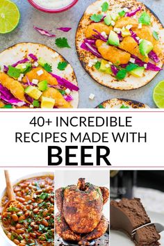 40 + incredible recipes made with beer, beans, and other things you can make in the slow cooker