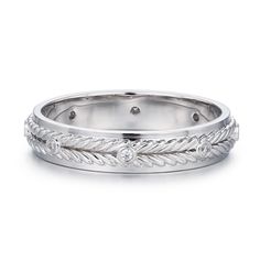 For the man who cherishes forever, the Harvest Eternity Ring embodies a harvest of enduring affection and timeless commitment. With its sleek and sophisticated design, this band showcases shimmering white topaz gems intricately arranged along a delicate leaf-inspired motif, reminiscent of the entwined vines of a flourishing harvest of love and relationships. ✦ 14K White Gold Vermeil (14K white gold plated over a sterling silver base) Dad Jewelry, Washing Hands, Gold Vermeil Jewelry, June Birthstone Jewelry, Love And Relationships, Vermeil Jewelry, Pearl Jewellery Earrings, The Harvest, Men's Jewelry Rings