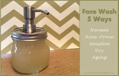 Foaming Face Wash {5 Ways for 5 Skin Types} One Essential Community, Diy Face Wash, Essential Oil Beauty, Yl Essential Oils, Essential Oils For Skin, Foaming Face Wash, Oil Skin Care, Diy Skincare, Skin Care Steps