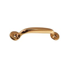 an image of a gold door handle on a white background