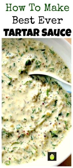 how to make best ever tartar sauce