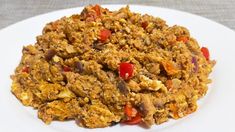 a close up of a plate of food on a table