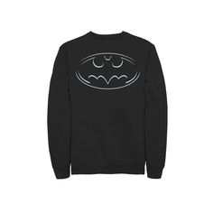 Answer the call with this men's Batman sweatshirt. Crewneck Long sleevesFABRIC & CARE Cotton, polyester Machine wash Imported Answer the call with this men's Batman sweatshirt. Licensed Character Answer the call with this men's Batman sweatshirt. Size: XXL. Color: Black. Gender: male. Age Group: adult. Pattern: Graphic. Material: Cotton Blend. Black Crew Neck Sweatshirt With Character Print, Black Pop Culture Long Sleeve Sweatshirt, Black Long Sleeve Pop Culture Sweatshirt, Black Pop Culture Crew Neck Sweatshirt, Black Pop Culture Crew Neck Hoodie, Batman Sweatshirt, Graphic Material, Sweatshirt Crewneck, Logo Sweatshirt