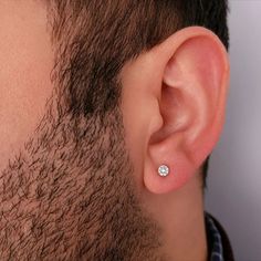 Introducing our dazzling Sparkling Diamonds Men Earring, a captivating gemstone stud that exudes style and sophistication. Crafted with meticulous attention to detail, this 14K gold everyday earring showcases a brilliant display of shimmering diamonds, radiating a timeless elegance. #MenEarring #GoldEarring #DiamondEarring #StudEarrings #UniqueEarring #MinimalistEarring #ElegantEarring #GemstoneEarring #DaintyEarring #StatementEarring #HandmadeEarring #StatementJewelry #BoyfriendGift Male Studs Earrings, Men Silver Jewelry, Diamond Bali, Earring For Men, Studs For Men, Ear Piercing Studs, Stud Earrings For Men, Gemstone Stud Earrings, Gemstone Studs