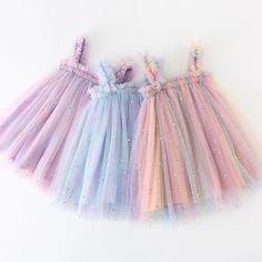 Transport your child to a magical realm of imagination with this exquisite Unicorn Tulle Costume Dress. Designed to inspire active creativity and merriment, this garment is perfect for any special occasion. Specifications: Crafted with airy polyester, this dress is designed to accompany your child in comfort throughout their adventures. Comfortable fit, while the A-line silhouette ensures freedom of movement. Shimmering sequins sprinkle across the fabric, catching the light with every twirl and Tulle Costumes, Tulle Party Dress, Rainbow Tutu, Girl Rainbow, Rainbow Dress, Girl Princess Dress, Suspender Skirt, Sparkle Dress, Pink Rainbow