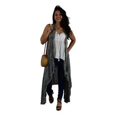 Available now - our amazing Magic Sarong - wear it as a Kimono Vest or coverup - you'll look great either way! Fit from Small - XXL. 100% Rayon. Free Shipping. Casual Fall Wrap Cover-up, Casual One Size Wrap Cover-up, Casual One-size Wrap Cover-up, Casual Cotton Open Front Cover-up, Casual Wrap Cover-up For Day Out, Casual Sleeveless Cover-up, Casual Open Front Cover-up For Day Out, Flowy Sleeveless Casual Cover-up, Casual Long Cover-up For Day Out