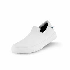 Our new take on a classic silhouette sports a grippy, non-marking outsole and a lightweight, waterproof knit — perfect for life on or off the water. Cheap Slip-on Canvas Shoes With Vulcanized Sole, Sailing Shoes, Walking On Clouds, Coastal Blue, On Sneakers, Comfy Shoes, Slip On Sneakers, For Life, Amazing Women