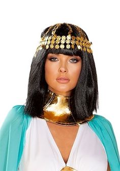 Gold Coin Head Piece #Sponsored #Coin, #sponsored, #Gold, #Piece Cleopatra Headpiece, Egyptian Sandals, Egyptian Queen Costume, Cleopatra Wig, Mummy Costume, Gold Headpiece, Egyptian Queen, Queen Costume, Royal Look