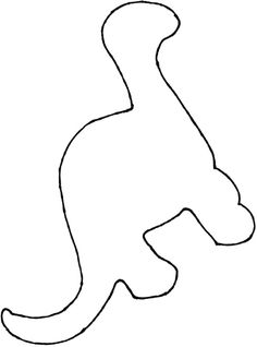 the outline of a cat on a white background