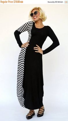 ON SALE 35% OFF Striped Maxi Dress Tdk141 Viscose Maxi Dress https://www.etsy.com/listing/241813127/on-sale-35-off-striped-maxi-dress-tdk141?utm_campaign=crowdfire&utm_content=crowdfire&utm_medium=social&utm_source=pinterest?utm_campaign=crowdfire&utm_content=crowdfire&utm_medium=social&utm_source=pinterest https://www.etsy.com/listing/241813127/on-sale-35-off-striped-maxi-dress-tdk141 Black Long Sleeve Maxi Dress For Winter, Striped Fitted Maxi Dress For Fall, Black Cocktail Outfit, Ladies Maxi Dresses, Maxi Dresses Long Sleeve, Stile Boho Chic, Dresses Purple, Cocktail Outfit, Stripped Dress