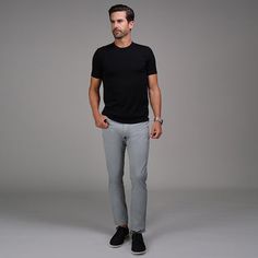 CEO Chino Five Pocket Cotton Stretch Pants Grey – Collars & Co. Modern Business Casual Bottoms With Five Pockets, Modern Business Casual Pants, Casual Chino Pants With 5-inch Inseam, Slim Fit Semi-formal Chinos With Pockets, Cotton Chinos With 5-inch Inseam, Casual 4-way Stretch Chinos With Pockets, Slim Fit Cotton Chinos With 5-inch Inseam, Cutaway Collar, Cashmere Beanie