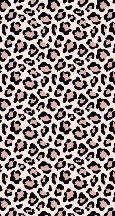 a pink and black leopard print background