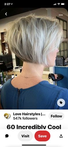 Back Of Bob, Back Of Bob Haircut, 2024 Haircut, Graduated Bob Haircuts, Stacked Hair, Stacked Bob Haircut, Beautiful Gray Hair, Bob Hairstyles For Thick, Short Hair Trends