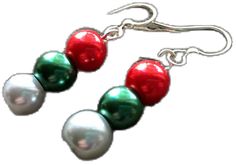 Adjustable Christmas Jewelry For Holiday, Multicolor Jewelry Christmas Gift, Silver Jewelry With Matching Earrings For Christmas, Multicolor Christmas Jewelry Gift, Red Jewelry For Christmas Gift, Holiday Dangle Jewelry, Red Jewelry For Holiday Jewelry Making, Red Christmas Jewelry Gift, Red Jewelry Christmas Gift