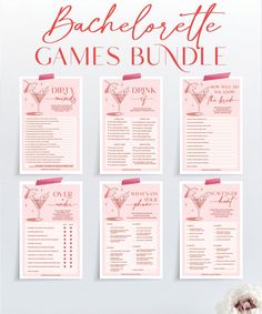 the bachelor game bundle includes drinks and games for bachelors to play on their wedding day