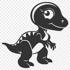 Cute Vector Illustrations Dxf Files, File Format, T Rex, Digital Artwork