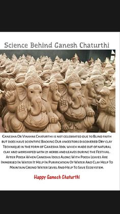 an article about the science behind ganesh chaturth