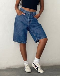 Skater Shorts, Digital Closet, Low Rise Shorts, Bleached Denim, Strappy Top, Party Dress Long Sleeve, Motel Rocks, Cowl Neckline, Body Con Skirt