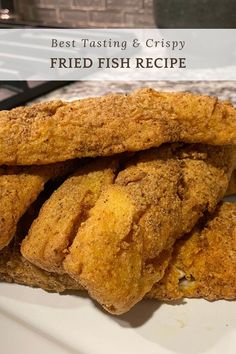 Photo of fried fish and seasoning Deep Fried Fish Batter, Best Fried Fish Recipe, Fried Fish Batter, Flounder Fish Recipes, Deep Fryer Recipes, Fried Flounder, Fried Catfish Recipes, Fried Fish Recipe