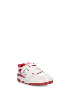 Leather and synthetic upper. Front lace-up closure. Contrasting color details. Logo details. Mesh inserts. Rubber sole Boy Shoes, Something Went Wrong, Lifestyle Shop, Brand Colors, Sneakers White, Free Shopping, Sneakers Fashion, Lace Front, Contrasting Colors