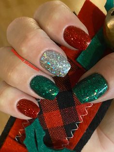 Christmas Nail Art Designs, Christmas Nails Acrylic, New Year's Nails, Xmas Nails, Christmas Nail Designs