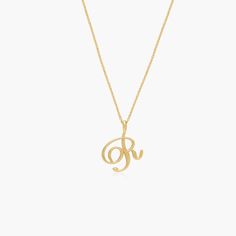 Elegant Initial Letter Necklaces, Elegant Initial Pendant Necklace, Elegant Initial Necklace With Name, Delicate Name Necklace With Initial Pendant, Elegant Everyday Name Necklace With Cable Chain, Elegant Initial Pendant Necklace With Name, Elegant Everyday Nameplate Initial Necklace, Elegant Initial Necklace With Cable Chain For Gift, Elegant Letter Necklaces