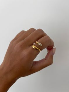 Gold wrap ring, open ring, adjustable ring, everyday ring - stainless steel and gold - Will not turn skin green! - Style: Minimalist - Ships the next day 🦋 WHY VASI Jewelry? - Ethically sourced gems and stones - Made with recycled gold - Handmade or designed/sourced - Shop local (based in Columbus, OH) - Beats major competitors prices  - Long lasting quality - Modern and trendy - Dainty minimal pieces - Free shipping over $35 - Good reviews (checkout vasijewelry.com) VASI: follow along on insta Open Cuff Ring, Gold Wrap Ring, Ring Wrap, Spiral Ring, Teardrop Ring, Gold Wrap, Cuff Ring, Gold Statement Ring, Wrap Ring