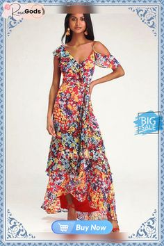 Women's Swing Dress Maxi Long Dress Short Sleeve Print Fall Hot Casual Boho Red Red A-line Floral Dress For Summer, Casual Red Maxi Floral Dress, Spring Red Printed Dresses, Red Floral Sundress For Spring, Red Floral Dress For Spring Party, Red Floral Spring Party Dress, Red A-line Floral Summer Dress, Red Printed Floral Dress For Spring, Red Floral V-neck Summer Dress