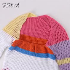 Knitted Long Sleeve Crop Top Patchwork Vintage Casual T Shirts – ingodeal Multicolor Tops With Color Matching For Summer, Long Sleeve Patchwork Top For Vacation, White Patchwork Tops For Vacation, Long Sleeve Summer Top With Splicing, Summer Long Sleeve Tops With Splicing, Multicolor Contrast Color Tops For Summer, Long Sleeve Patchwork Tops For Summer, Pink Long Sleeve Top With Contrast Color, Multicolor Tops With Color Matching For Spring