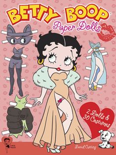 betty boop paper dolls book