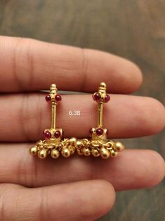 Upper Ear Earrings Gold, Gold Bugadi Earrings, Bugudi Ear Piercing, Bugdi Earring Design, Bugdi Earrings Gold, Bugadi Earring Design In Gold