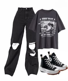 Trendy Outfits For Teens, Tomboy Outfits, Swaggy Outfits, Mode Inspo, Tomboy Fashion, Cute Everyday Outfits, Cute Simple Outfits, Really Cute Outfits