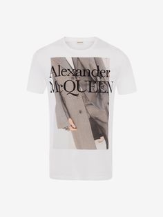 Print Images, Alexander Mcqueen, Print T Shirt, Cotton Tshirt, Alexander, Baby Clothes, Ready To Wear, Online Store, Women Wear