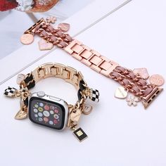 Luxury Stainless Steel Band for Apple Watch Bracelet Ultra 2 9 7 SE 4 PU Leather Metal Apple Watch Band With Bracelet Strap, Metal Bracelet Strap Apple Watch Band, Rectangular Metal Bracelet Strap Apple Watch Band, Metal Rectangular Apple Watch Band With Bracelet Strap, Rose Gold Bracelet Strap Apple Watch Band, Metal Rectangular Watch Bands With Bracelet Strap, Rectangular Metal Bracelet Strap Watch Bands, Trendy Apple Watch Bracelet Strap, Trendy Apple Watch Band As A Gift