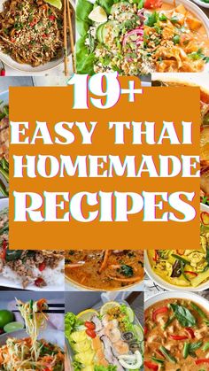 the top ten easy thai homemade recipes