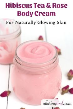 Rose Body, Diy Kosmetik, Body Creams, Homemade Face, Diy Body, Essential Nutrients