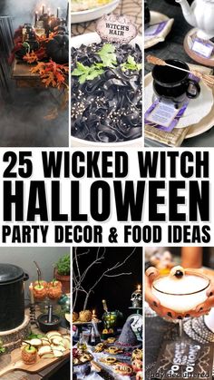 25 halloween party decor and food ideas